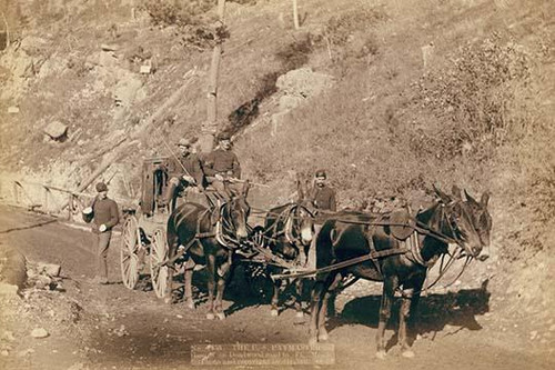 The U.S. Paymaster and Guards on Deadwood road to Ft. Meade Poster Print by John C.H. Grabill - Item # VARBLL0587238151