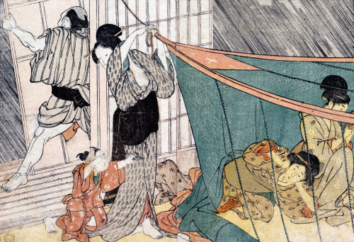 The Coming Thunderstorm Poster Print by Utamaro - Item # VARBLL0587650575 The Coming Thunderstorm Poster Print by Utamaro - Item # VARBLL0587650575