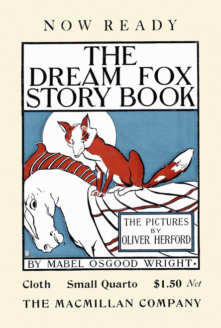 A fox is riding on the back of a horse. Poster Print by  Oliver Herford - Item # VARBLL0587415622