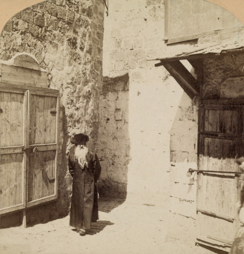 Closed shops of the Jewish Quarter on the Jewish Sabbath, Jerusalem Poster Print - Item # VARBLL058746509L