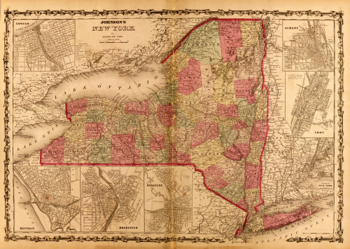 New York - 1862 Poster Print - Item # VARBLL058758012L