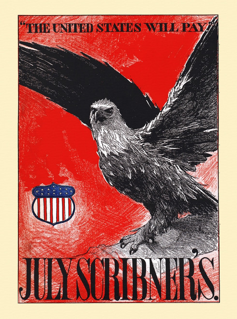 An eagle perches on a branch. Poster Print - Item # VARBLL0587417013