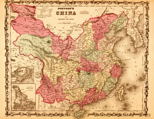 China 1862 Poster Print
