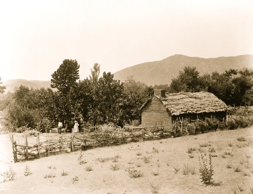 An Indian home and orchard, Tejon ranch, Kern County, California Poster Print - Item # VARBLL058751247L
