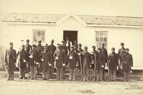Band of 107th U.S. Colored Infantry Poster Print