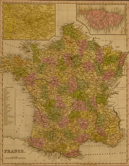 France - 1844 Poster Print