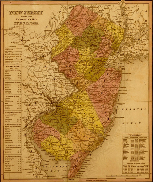 New Jersey - 1844 Poster Print - Item # VARBLL058758055L