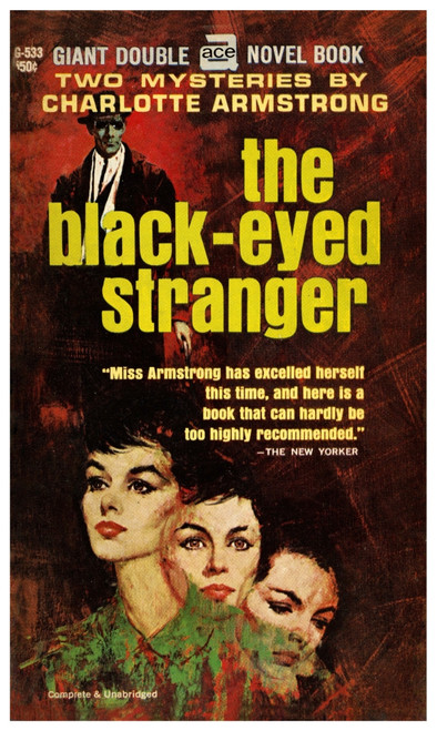Book cover to a paperback edition of "The Black-eyed Stranger" Poster Print by unknown - Item # VARBLL0587406445