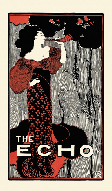 A woman blows a horn. Poster Print by  John Sloan - Item # VARBLL0587413565
