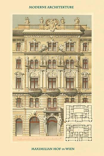 Maximilian Castle in Vienna, Austria Poster Print by Emil  Ritter Von Foester - Item # VARBLL0587311142