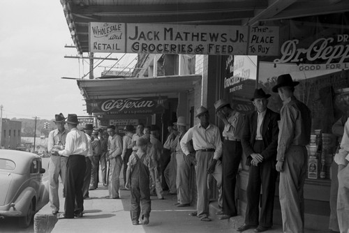 Street scene, San  Street scene, San Augustine, Texas Poster Print - Item # VARBLL058744936L