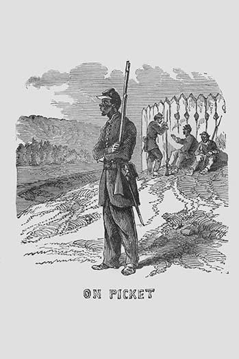 African Americans as Pickets Poster Print by Frank  Leslie - Item # VARBLL0587332875