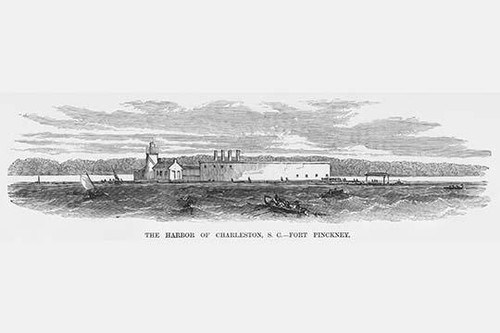 Fort Pinckney, Charleston Harbor Poster Print by Frank  Leslie - Item # VARBLL0587327553