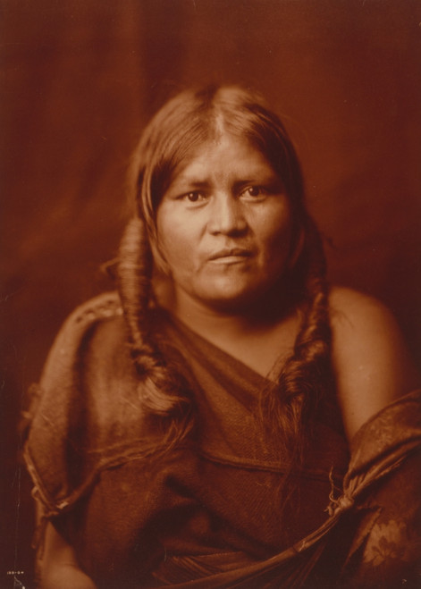 Half-length portrait of Hopi woman, facing front. Poster Print - Item # VARBLL058747087L
