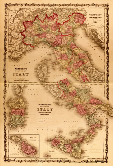 Italy 1862 Poster Print - Item # VARBLL058758030L