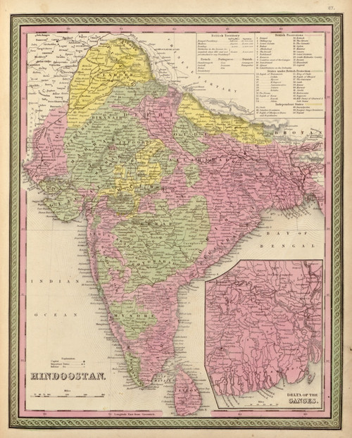 Hindustan - 1849 Poster Print - Item # VARBLL058758597L