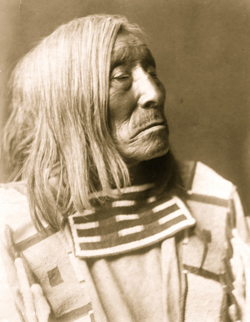 Lone Tree, an Apsaroke Indian, head-and-shoulders portrait, facing right Poster Print - Item # VARBLL058747550L