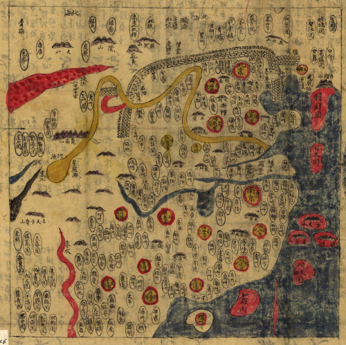 Chinese Map Poster Print - Item # VARBLL058756883L