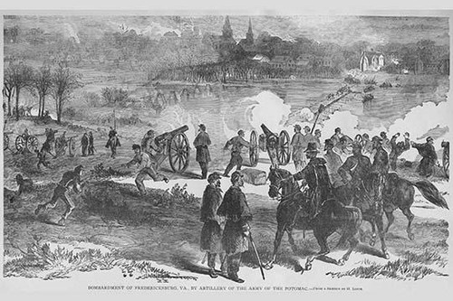 Bombardment of Fredericksburg Poster Print by Frank  Leslie - Item # VARBLL0587331860