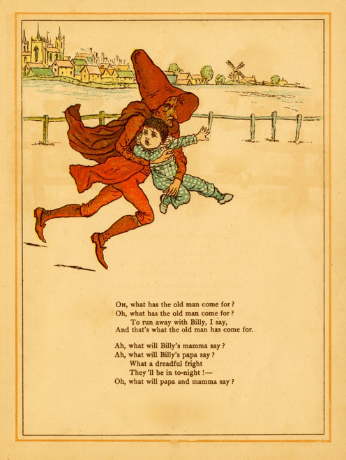 Thief runs away with Child Poster Print - Item # VARBLL058759549L