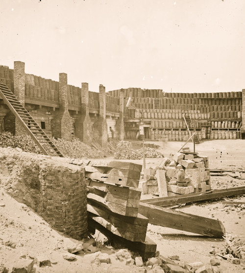 Charleston, South Carolina. Interior view of Fort Sumter Poster Print - Item # VARBLL058745267L