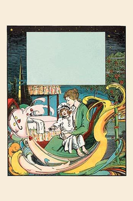 A mother tells her little one of candy trees, sugar plums, and dream boats. Poster Print by Eugene Field - Item # VARBLL0587251751