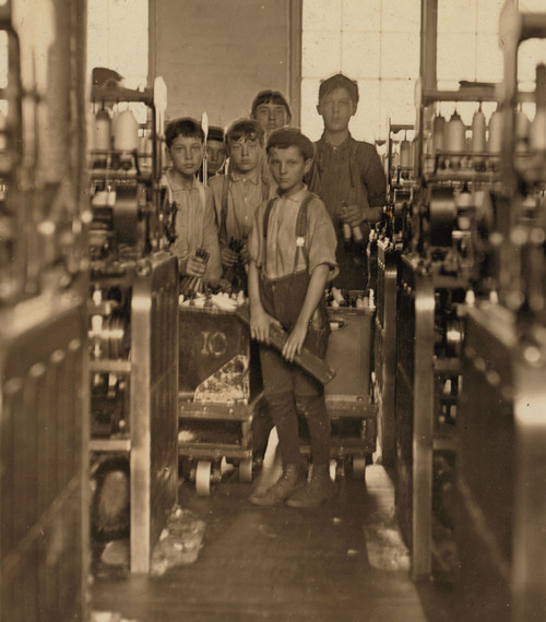 Young doffers in Mollahan Mills, Newberry, S.C. Poster Print - Item # VARBLL058754957L