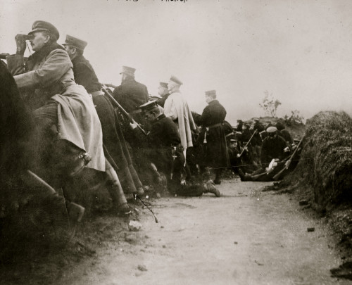 German officers in trench Poster Print - Item # VARBLL058751443L