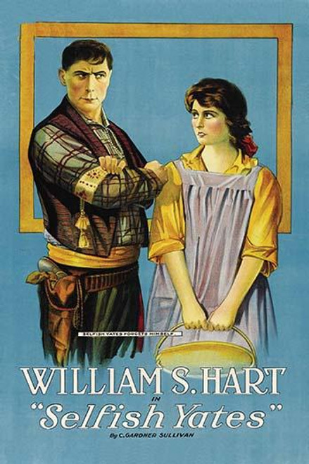 Cowboy with holstered pistol & a Young Girl Poster Print by Unknown - Item # VARBLL058762711L
