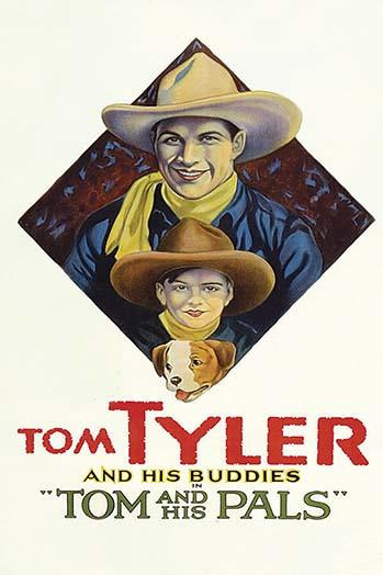 Inset of a cowboy star, a youth and a dog Poster Print by Unknown - Item # VARBLL058762906L