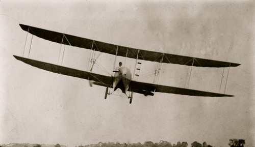 New Wright Military Aeroplane Poster Print