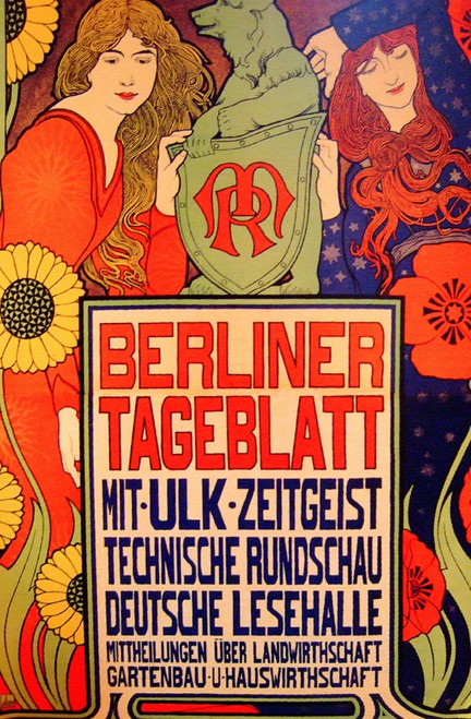 Berlin Daily Newspaper Poster Poster Print - Item # VARBLL0587396067