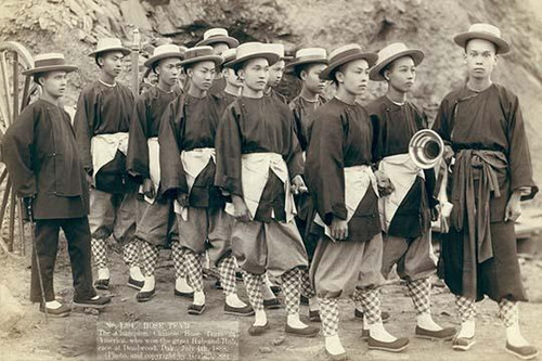 The champion Chinese Hose Team of America, who won the great Hub-and-Hub race at Deadwood, Dakota., July 4th, 1888 Poster Print by John C.H. Grabill - Item # VARBLL0587238232