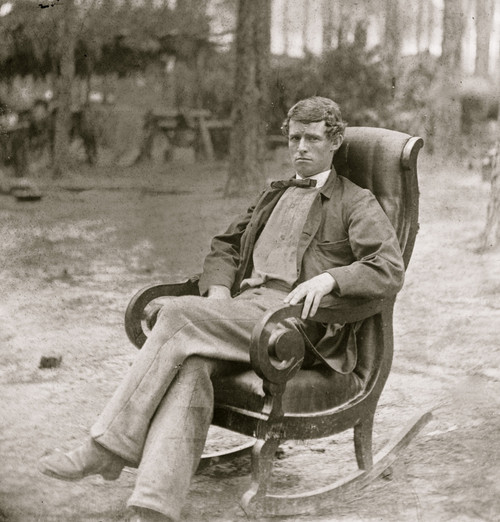 Petersburg, Virginia. Military telegraph operator, headquarters, Army of the Potomac Poster Print - Item # VARBLL058752067L