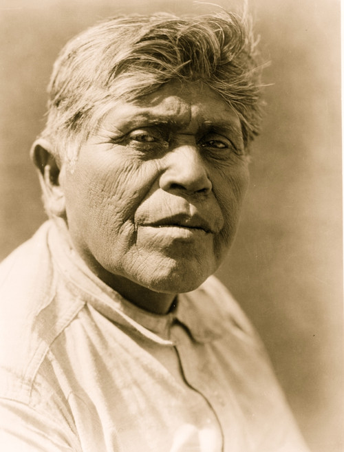 Serrano man, head-and-shoulders portrait, facing front. Poster Print - Item # VARBLL058747696L