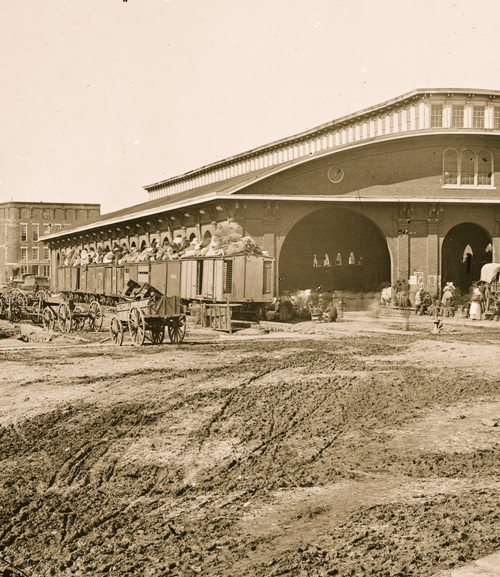 Atlanta, Ga. Boxcars with refugees at railroad depot Poster Print - Item # VARBLL058745168L