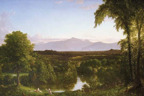 View on the Catskill -  Early Autumn Poster Print by Thomas Cole - Item # VARBLL058760754L