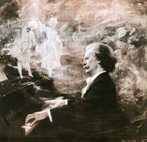 Ignacy Jan Paderewski, _1860__  1941) was a Polish pianist and composer, politician, and spokesman for Polish independence. He was a favorite of concert audiences around the globe. Poster Print by unknown - Item # VARBLL0587435720