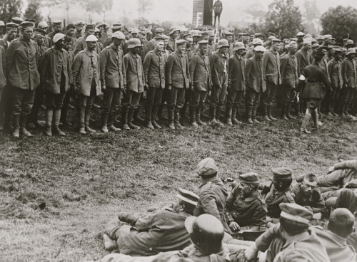 German prisoners lined up for examination Poster Print - Item # VARBLL058751464L