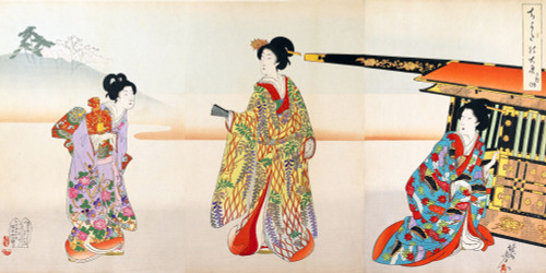 Album of Women Poster Print by Chikanobu - Item # VARBLL0587649127