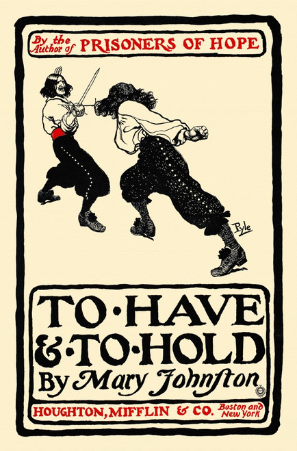 Two men fence. Poster Print by  Howard Pyle - Item # VARBLL0587415746