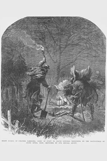 Burial of General Garesche at Stone River Poster Print by Frank  Leslie - Item # VARBLL0587328274