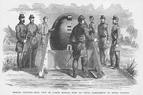 17,000 pound mortar in Practice Poster Print by Frank  Leslie - Item # VARBLL058732581x