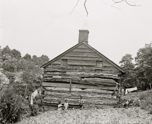 Three Black Children in a dilapidated House in Virginia Poster Print - Item # VARBLL0587632828