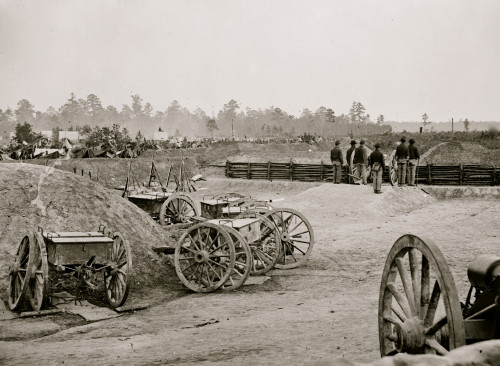 Fair Oaks, Va., vicinity. Fort Richardson and adjacent encampment Poster Print - Item # VARBLL058752266L