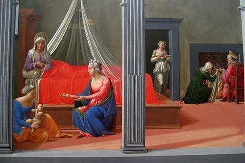 Scenes from the Life of Saint John the Baptist, ca. 1510 Poster Print by Francesco Granacci - Item # VARBLL058760901L