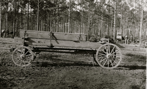 Rappahannock Station, Virginia. Canvas pontoon wagon, 50th New York Engineers Poster Print - Item # VARBLL058753378L
