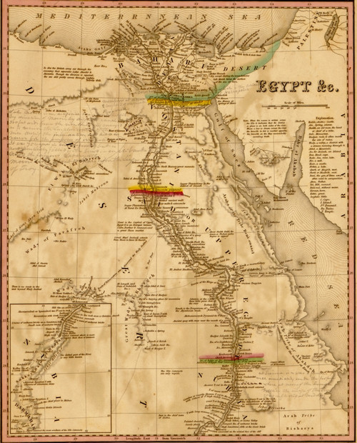 Egypt - 1844 Poster Print
