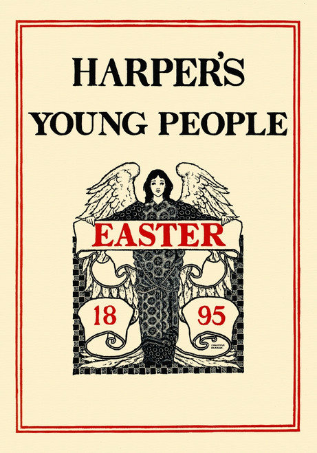 An advertising poster featuring an angel. Poster Print by  Maxfield Parrish - Item # VARBLL0587413409