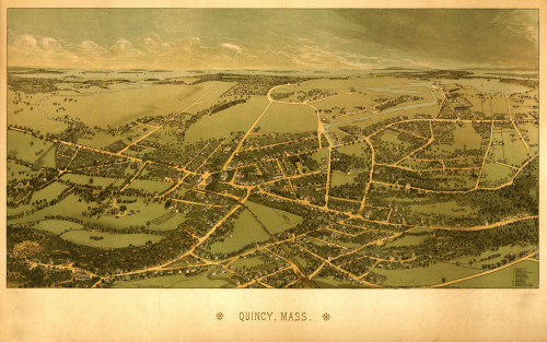 Quincy, Massachusetts 1878 Poster Print - Item # VARBLL058757041L